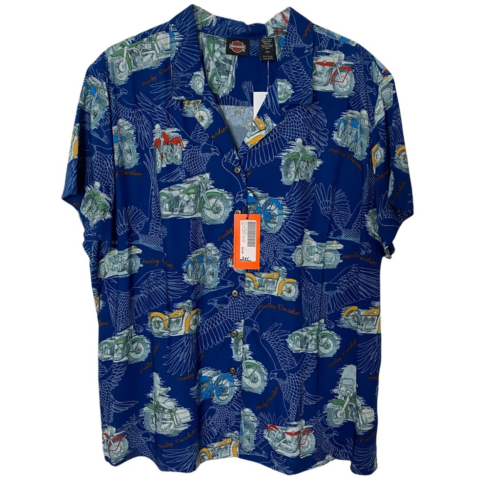 Harley-Davidson Tori Richard Hawaiian Shirt
